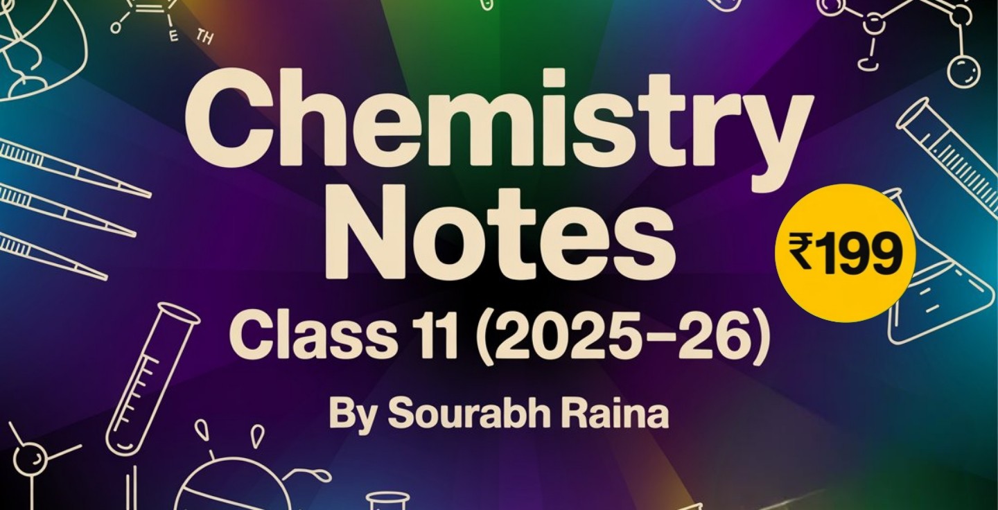 Class 11 Chemistry Revision Notes